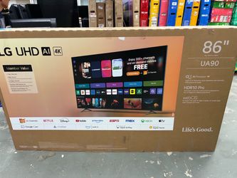 Huge!! 86’ LG 4k smart tv