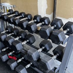 Set Of Dumbbells 