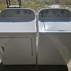 Whirlpool Washer & Dryer Set – Cleaned, Reconditioned, Ready To Use ✅