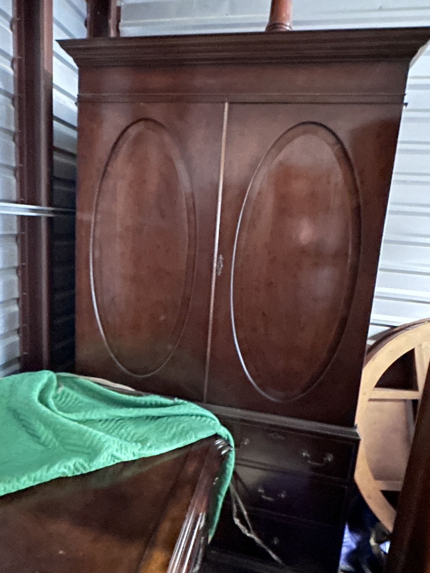 Antique Mahogany Armoire