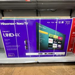 70” Hisense Smart 4K Led Uhd Tv