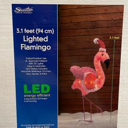 LED Christmas Flamingo