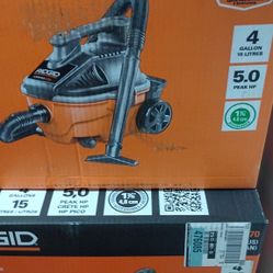 Brand New Ridgid Shop Vac