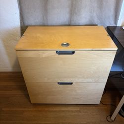 2 Drawer File Cabinet 