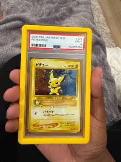 Pichu Neo psa9