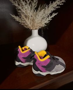 Air Jordan MVP 92 “Oil Grey / Viotech” baby shoes