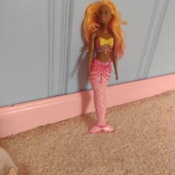 Mermaid Black Barbie Doll