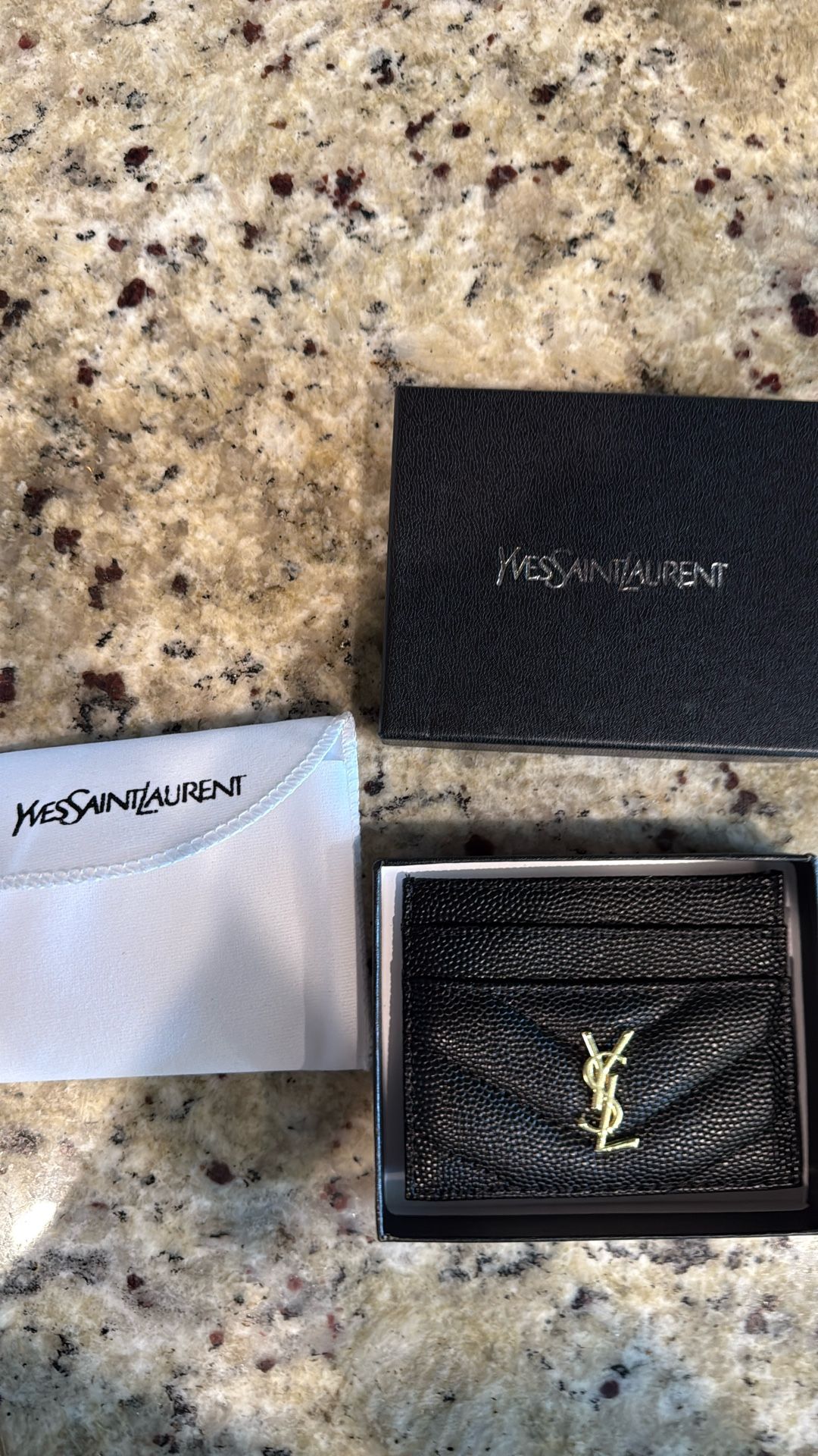 YSL Saint Laurent Card Holder/Wallet 1:1