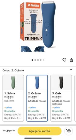 Meridian Waterproof Trimmer/ Rasuradora A Prueba De Agua