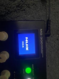 NUX MG300 modeler and effects