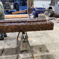 Custom 8 x 8 fir post