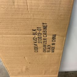 Black Shelf Unit