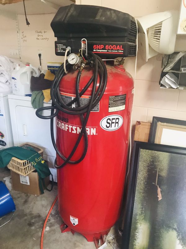 60 gallon craftsman air compressor for Sale in Orlando, FL OfferUp