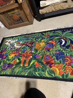 Secret Jungle Laurel Birch Fabric New