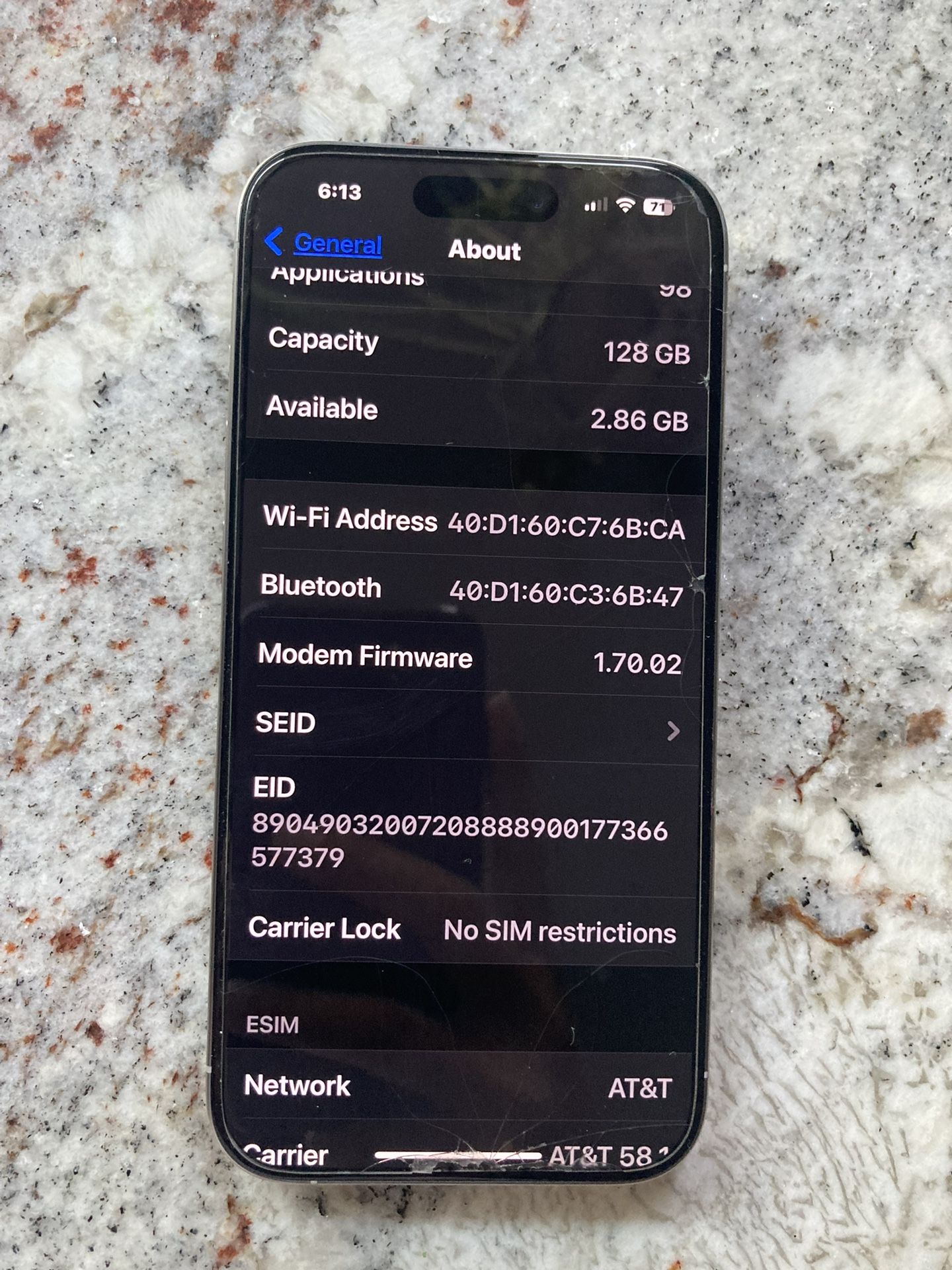 iPhone 15 Plus 128g