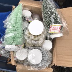 New 12 Inch Trees Only Two Dollars Each