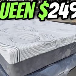 Queen Organic Hybrid Cool Memory Foamm Matres!!