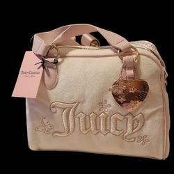 Juicy Couture Juicy In the Sky Bowler Bag - Soft White