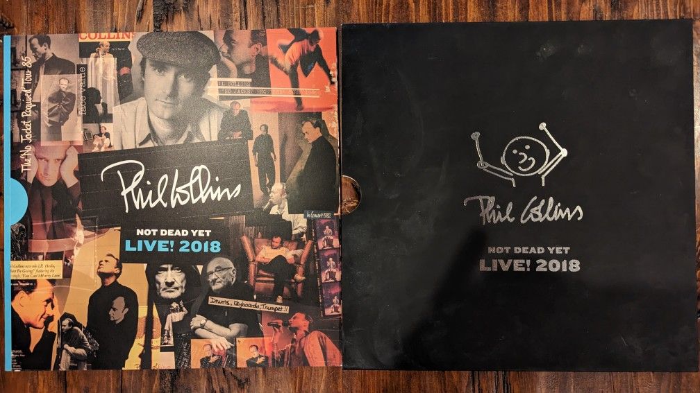 Phil Collins Book "I'm Not Dead Yet" 2018 Tour