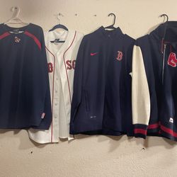 MLB Boston Red Sox Gear Plus Jersey Lot