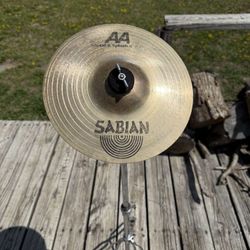 Sabian 10 Inch AA Metal X Splash Cymbal with Cymbal Stand