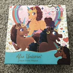 100 Piece Unicorn puzzle 