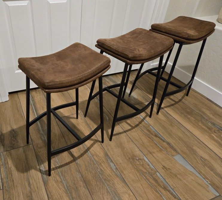 Backless Kitchen Counter Bar Stools