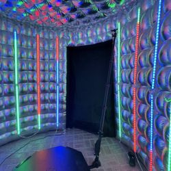 FOR SALE - 360 Photo Booth + Inflatable W/ Lights 