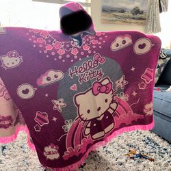 Adult Hello Kitty Poncho