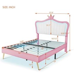 Full bed frame only
