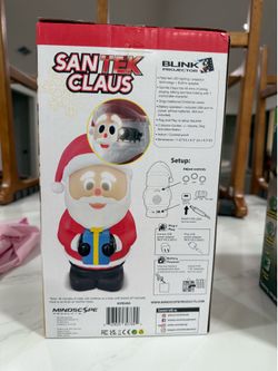 Set of 2 Santa and Reindeer Projectors