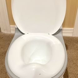 Nuby-Real Potty Training Toilet with Life-Like Flush Button and Sound