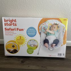 Baby vibrating bouncer