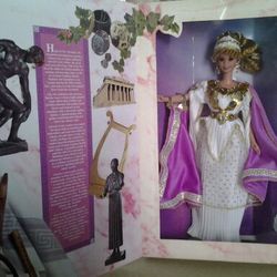 1995 Grecian Godess Barbie. Mint condition, never removed from box.