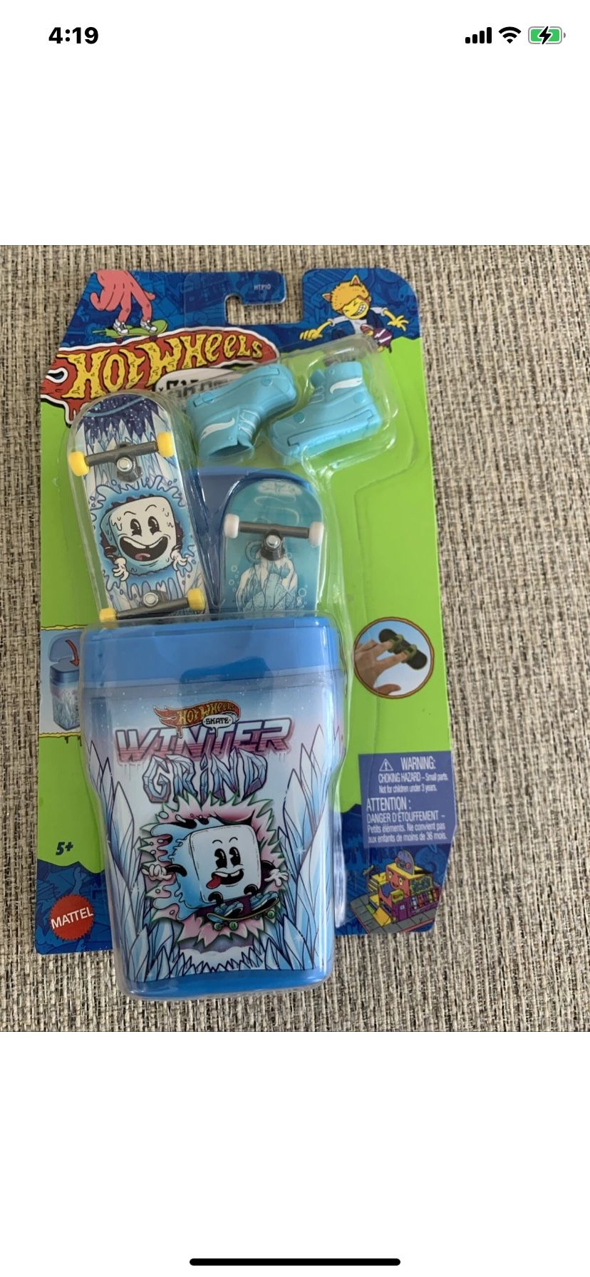 RARE HOT WHEELS SKATE WINTER GRIND