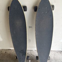 2 Used Longboards – Good Condition - $30 For Both 