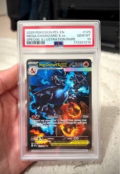 2025 Mega Charizard X ex SIR #125 PSA 10 GEM MINT 💎