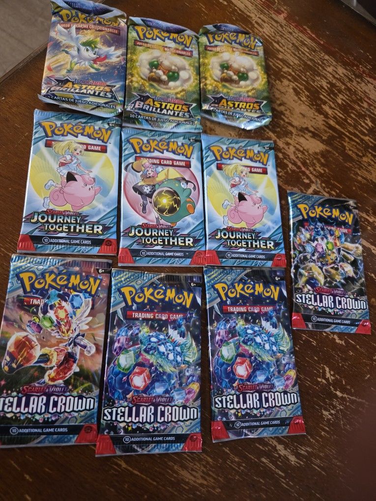 Pokémon Journey Together Stellar Crown Brilliant Stars