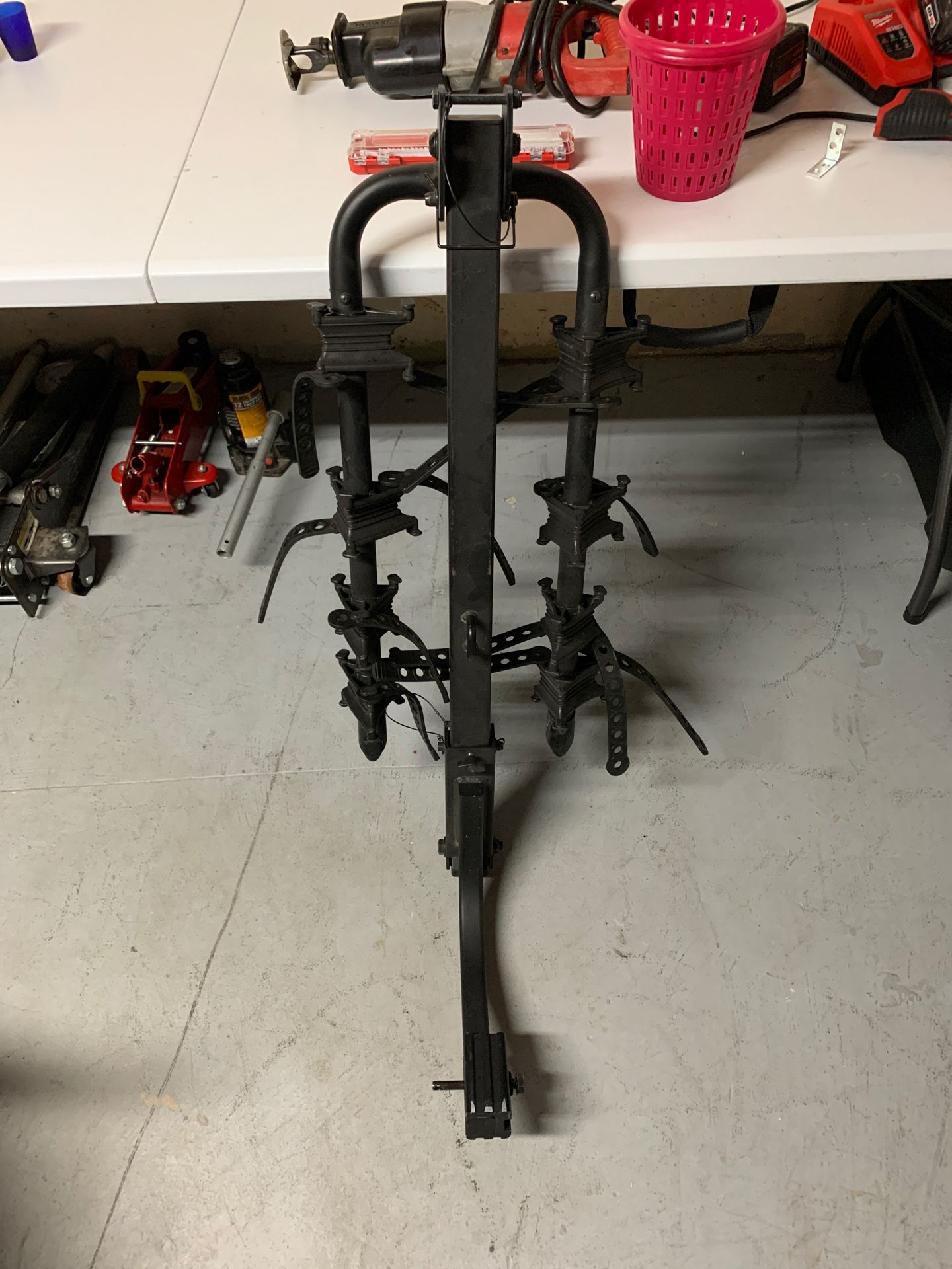 Hitch mounted Bike Rack