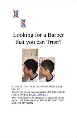 Looking for a barber 💈✂️