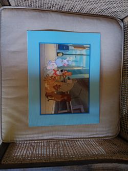 Disney Oliver And Company Lithograph 1996