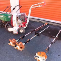 Stihl Commercial Grade HL 91 Trimmer 91K Trimmer FC 70 Gas Edger Little Wonder Blower Spreader