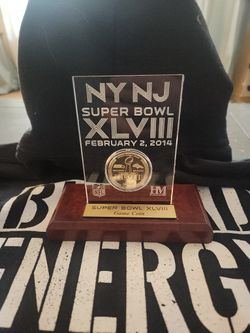 Superbowl XLVIII Game Coin