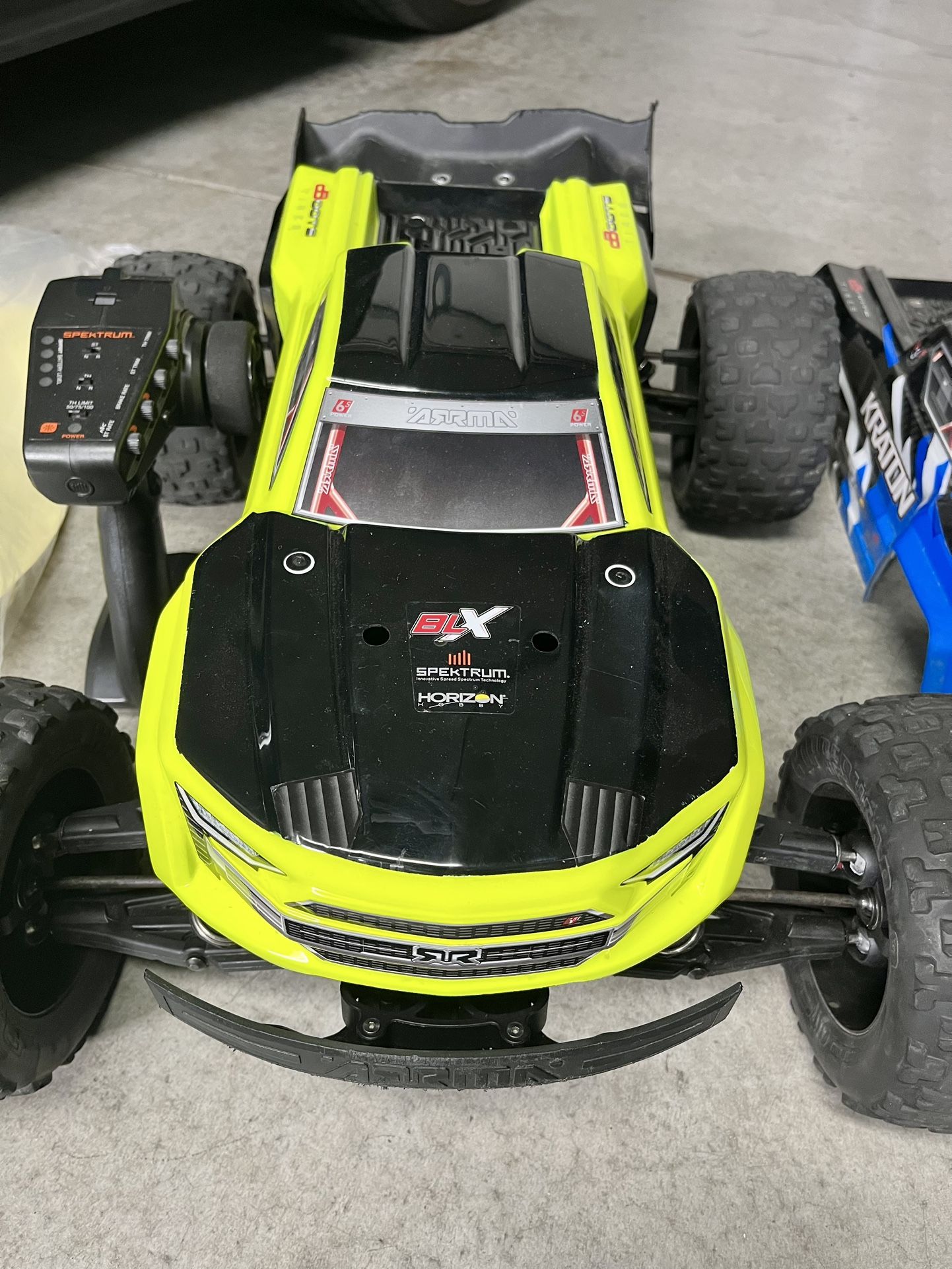 Arrma Kraton 6s Blx All aluminum stock motor esc