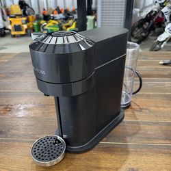 Nespresso machine with frother