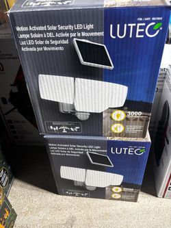Lutec Motion Activated Solar Security LED Light