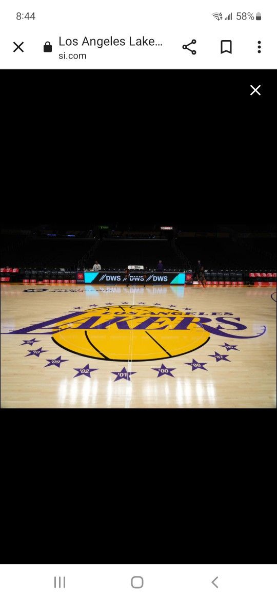 Lakers Tickets Various Games 2022-23