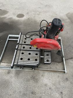 Husky 7 Inch Tile Cutter