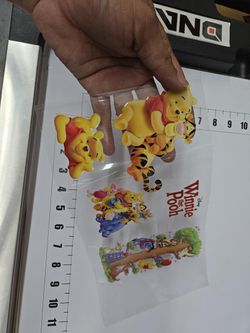 Winnie The Poon UV Sticker