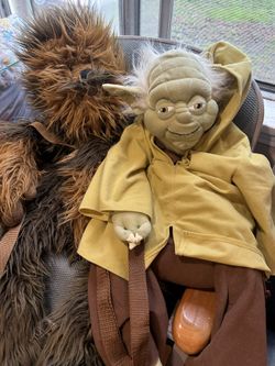 Yoda & Chewbacca Backpacks
